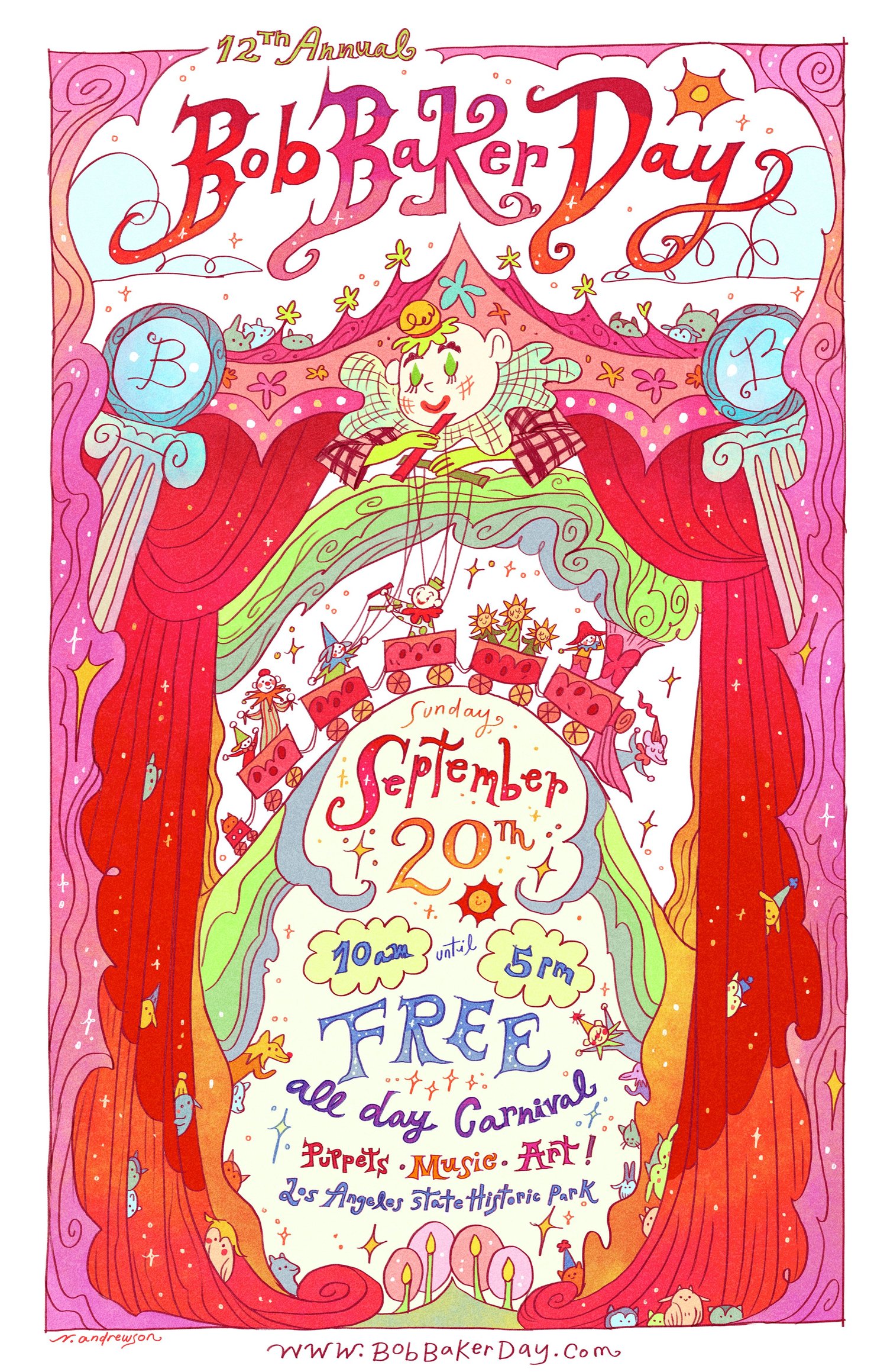 Flyer for September 20 show