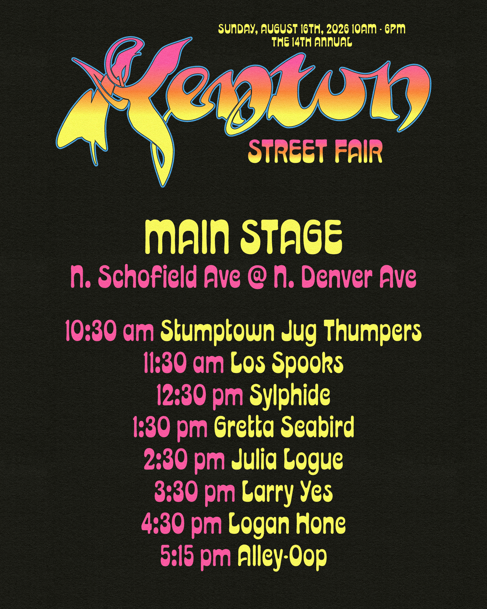 Show flyer