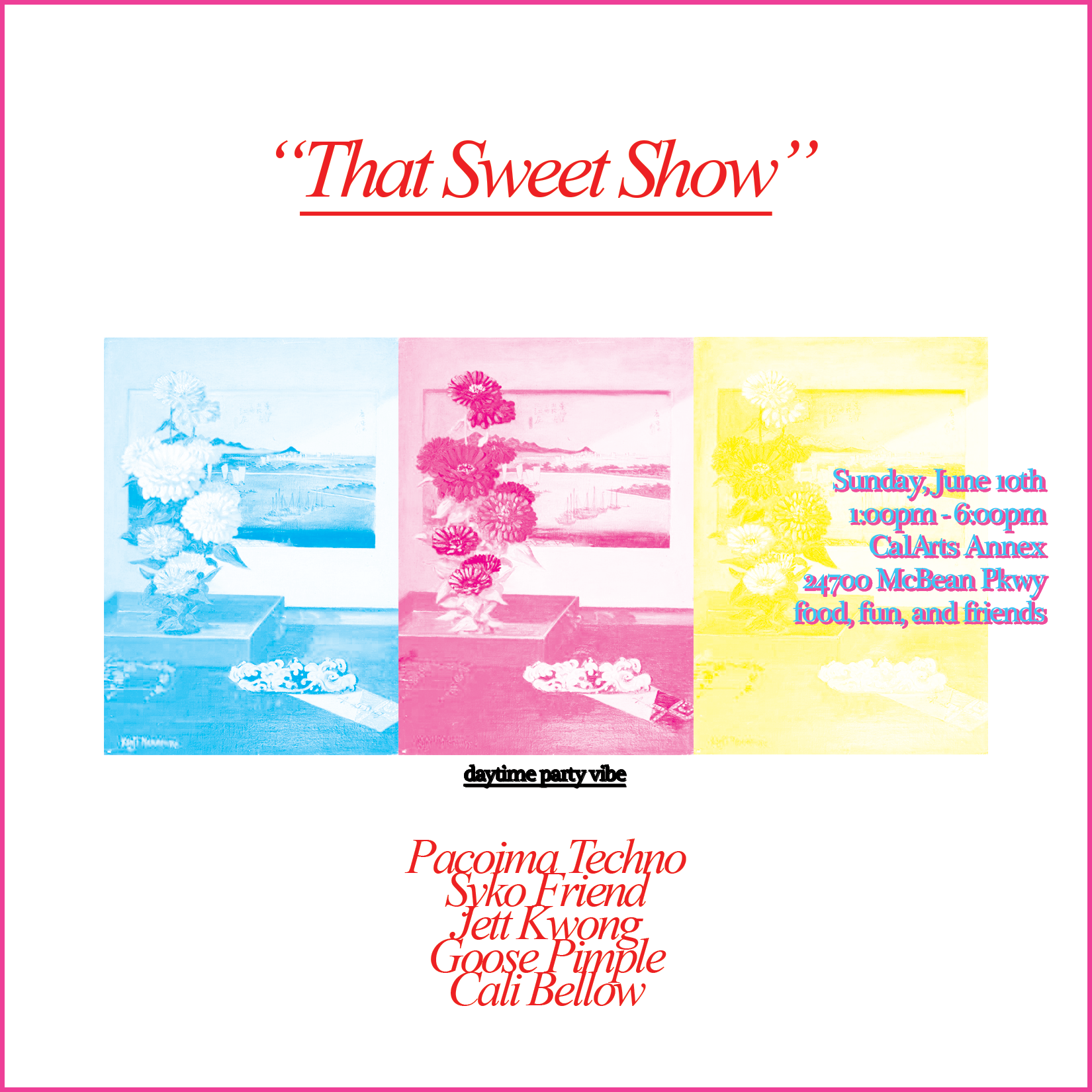 Show flyer