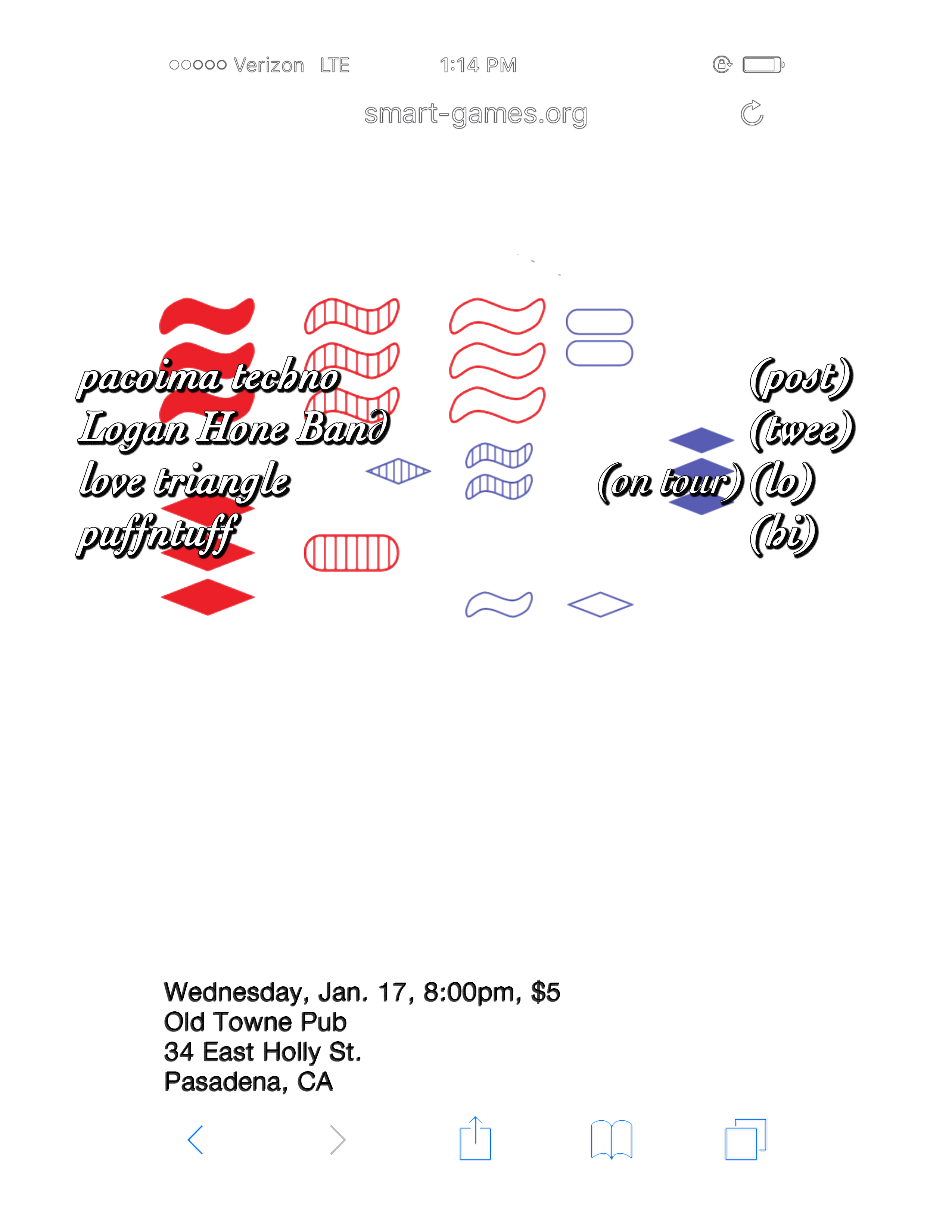 Show flyer