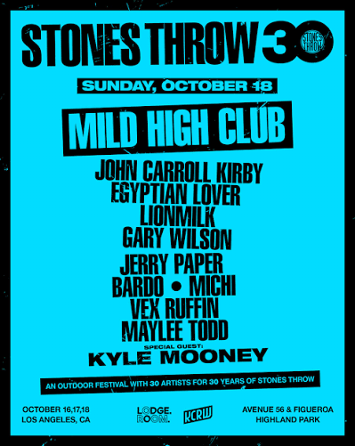 Flyer for October 18 show